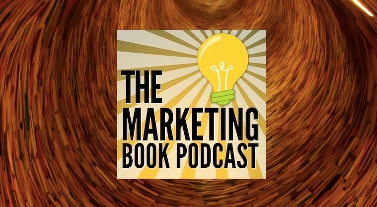 This is an image of the Marketing Book podcast, a content marketing resource 