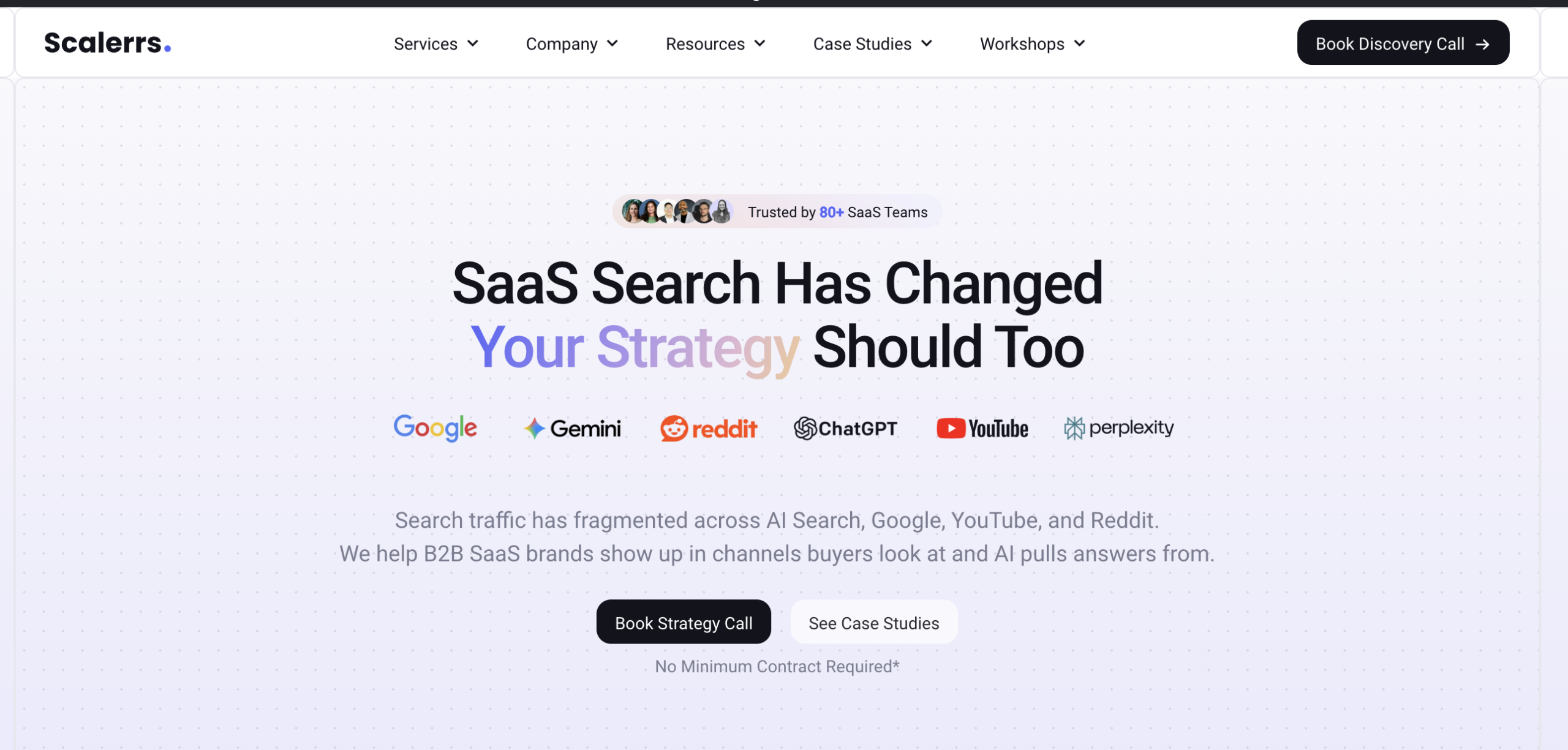Scalerrs, B2B SaaS content marketing agency